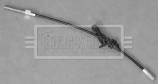BORG & BECK bkb3731 -  Трос, стояночная тормозная система